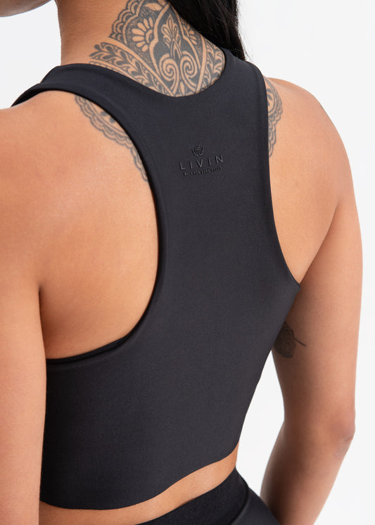 Croptop Nevada Negro