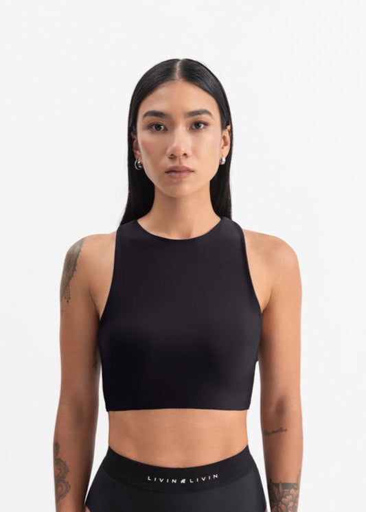 Croptop Nevada Negro