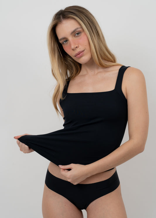 Baby Tee Miami Negra